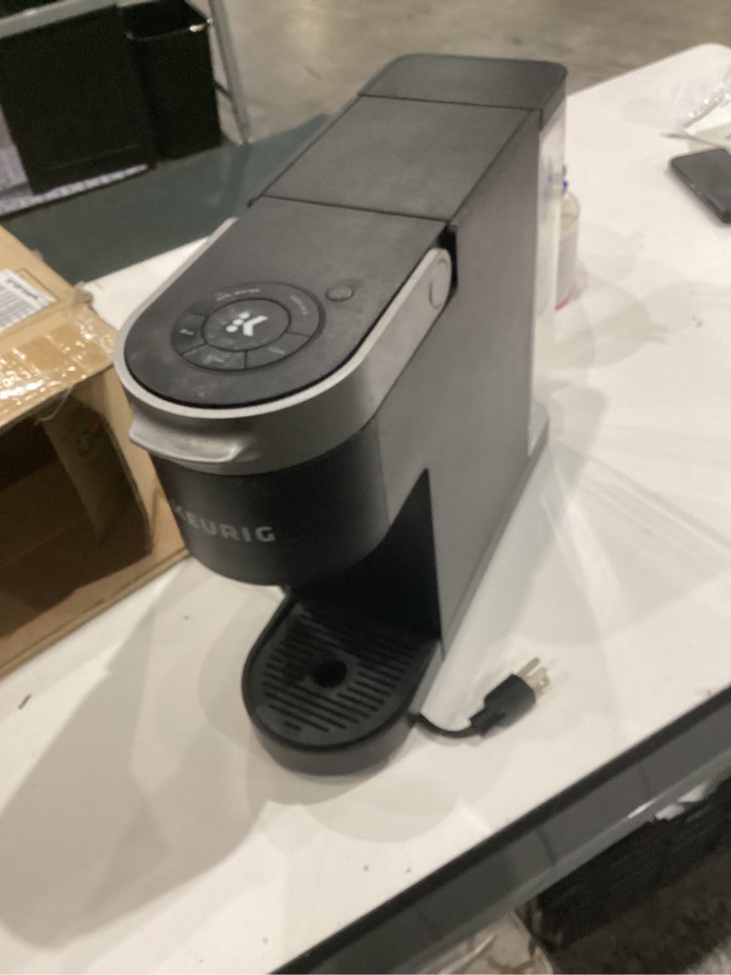 Condition photo showing Good Condition for keurig k-slim single serve k-cup pod coffee maker, multistream technology, 3 brew sizes, slim and sleek design, 46oz removable reservoir, black