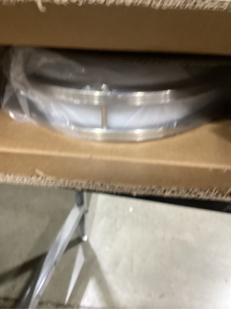 Condition photo showing Good Condition for DAKASON 32In Oval LED Flush Mount Light for Kitchen/Living Room, 50W Large LED Ceiling Light Fixture, 3500K/4000K/5000K Adjustable, Dimmable for Dining Room/Bedroom Brushed Nickel - 1Pack