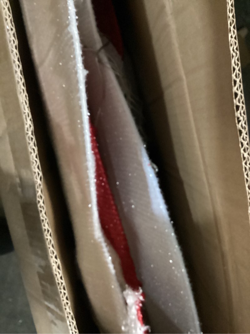 Condition photo showing Good Condition for Large Charming 3-Piece Snowman Yard Light Set - 155 Pre-Lit Cool White LEDs, 2.5D Design with Scarf for Magical Outdoor Christmas Atmosphere Snowman Family