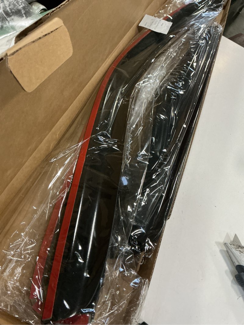 Condition photo showing New/Like New for Window Rain Guards for 2001-2012 Ford Escape & 05-12 Escape Hybrid, Window Visor Vent Wind Shade Deflector Shield Protector Sun for 2005-2011 Mercury Mainer & 2008-2012 Mazda Tribute, Outside-Mount For 01-12 Escape/ 08-12 Tribute