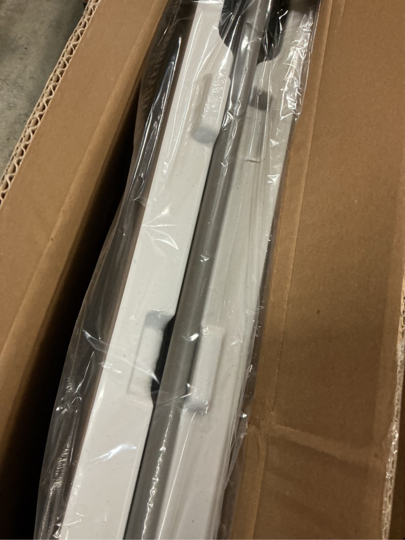 Condition photo showing Good Condition for 34" Square Folding Card Table, Fold-in-Half Utility Dining Portable Table Heavy Duty HDPE White Plastic Foldable with Carrying Handle Indoor Outdoor for Picnic, Camping, Party White 34IN?square)