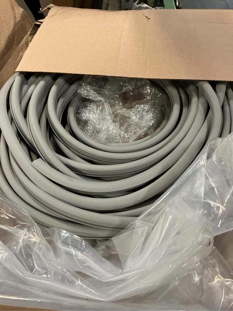 Condition photo showing Good Condition for flexible epdm rubber strip (100 ft long and 1/2 inch wide) for concrete crack repair and replacement - weather and aging resistant expansion joint filler for driveways and sidewalks 1/2", 100 ft