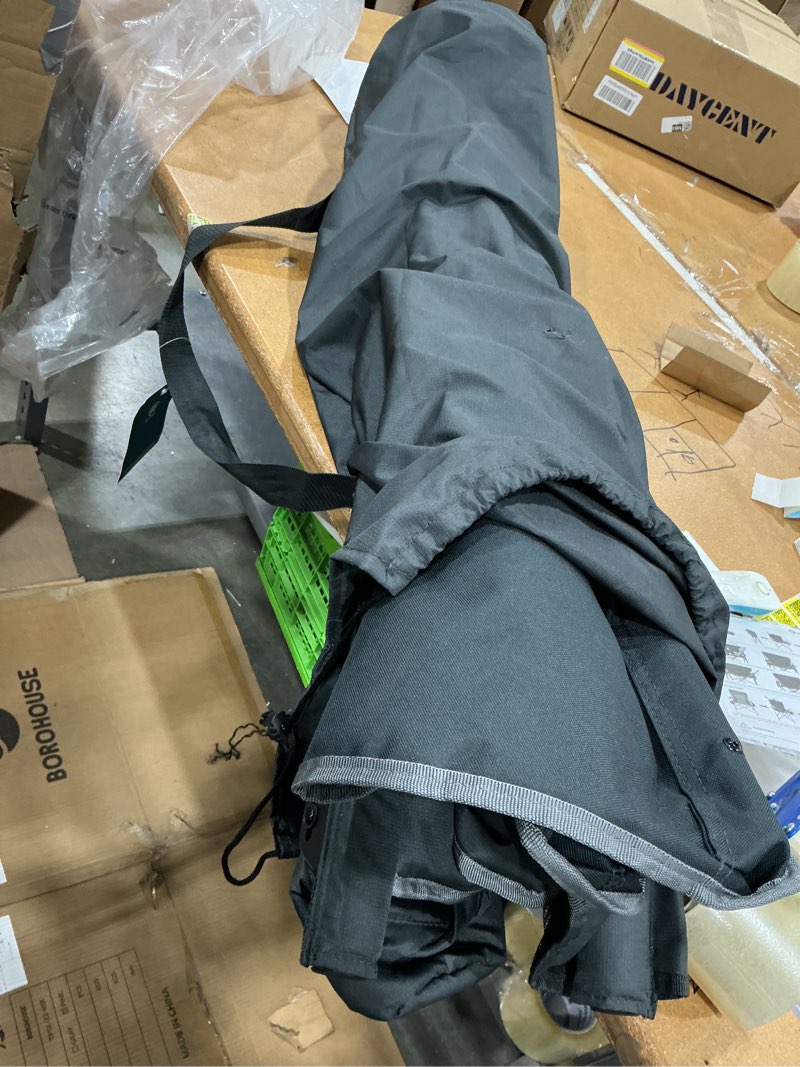 Condition photo showing Good Condition for ever advanced oversized folding camping chair for adults, heavy duty lawn chair with side pockets, portable collapsible quad chair for outside, support up to 500lbs black normal back