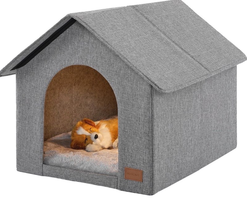 Product similar, Indoor Dog House with Washable Plush Cushion,Large Size for Medium Dogs & Lar