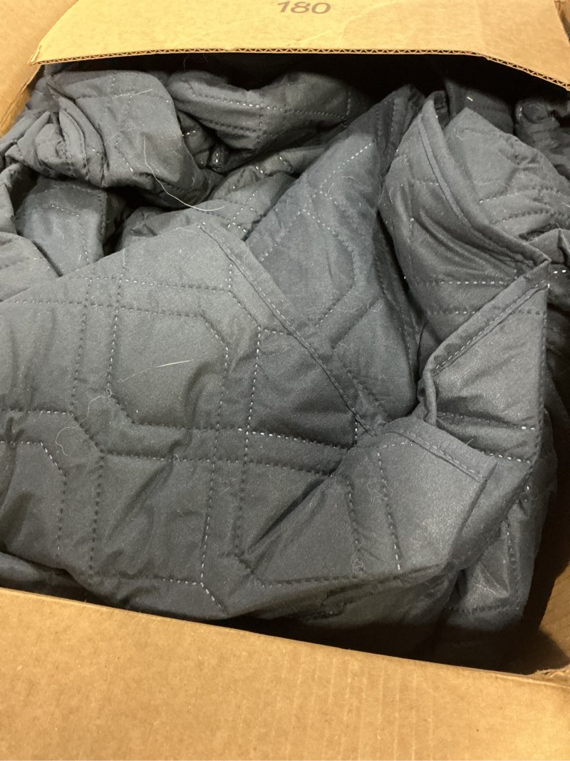 Condition photo showing As Is for VANSOFY Upgraded Sectional Couch Covers 100% Waterproof L Shaped Sofa Slipcover Reversible Chaise Lounge Cover for Sectional Sofa Furniture Protector Cover for Pets Dog Cat(X-Large, Dark Blue)