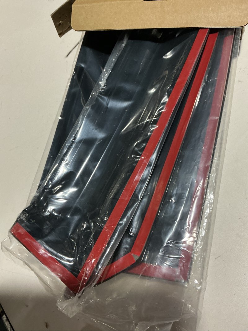 Condition photo showing Good Condition for ig window visors fit for 2014-2020 nissan rogue, out-channel rain guards vent wind deflectors 4pc, car accessories for 14-20 rogue (excludes sport model) 2014-2020 rogue