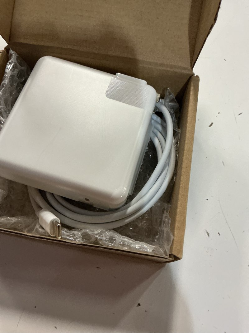 Condition photo showing Good Condition for mac book pro charger - 118w usb c charger fast charger compatible with macbook pro/air, m1 m2 m3 m4 m5, ipad pro, samsung galaxy, and more usb-c devices(6.6 ft cable included) white