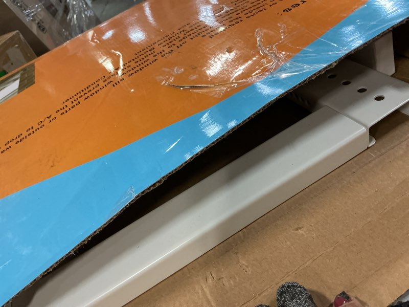 Condition photo showing Good Condition for jeacent universal window air conditioner support bracket no drilling ,no tools, heavy-duty window ac bracket supports up to 200lbs, fits single or double hung windows