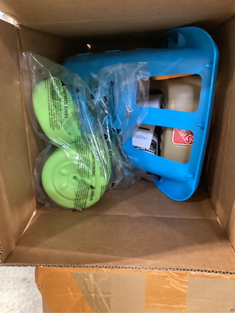 Condition photo showing Good Condition for step2 little helper's shopping cart for kids, play grocery cart, made of durable plastic, for toddlers 2+ years old, blue
