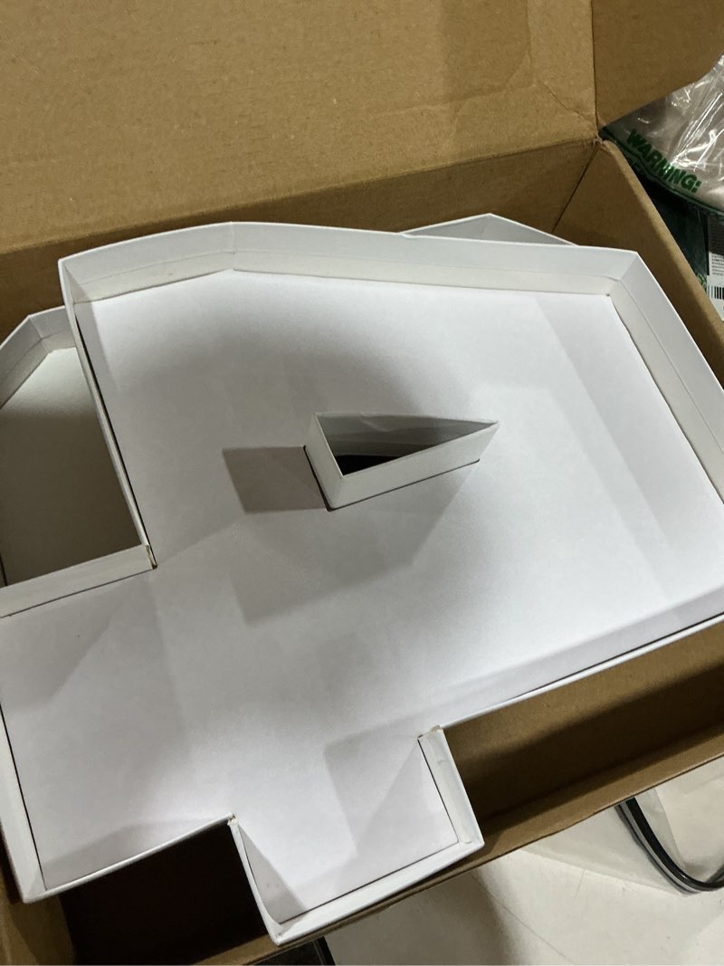 Condition photo showing Good Condition for 40 set cardboard number for charcuterie 10.2'' fillable tray charcuterie paper box for 40th birthday anniversary party decorations chocolate candy cupcake container white 40