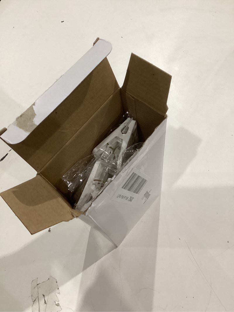 Condition photo showing New/Like New for Honeydak 30 Pack Multi-Purpose Laundry Hooks Hanging Clips Bulk with Plastic Rope Hanger Clips for Baby Clothes Closet Organizer for Pants Hat Sock Boot Bra Towel Bathroom Wardrobe (White) 30 White