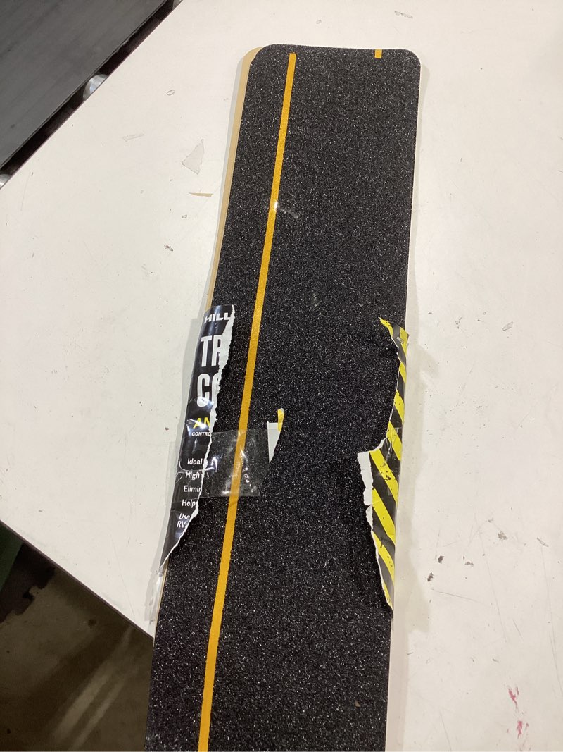 Condition photo showing Good Condition for hillman 6-in x 24 inch(es) black tread strips anti-slip tape 4 -pack