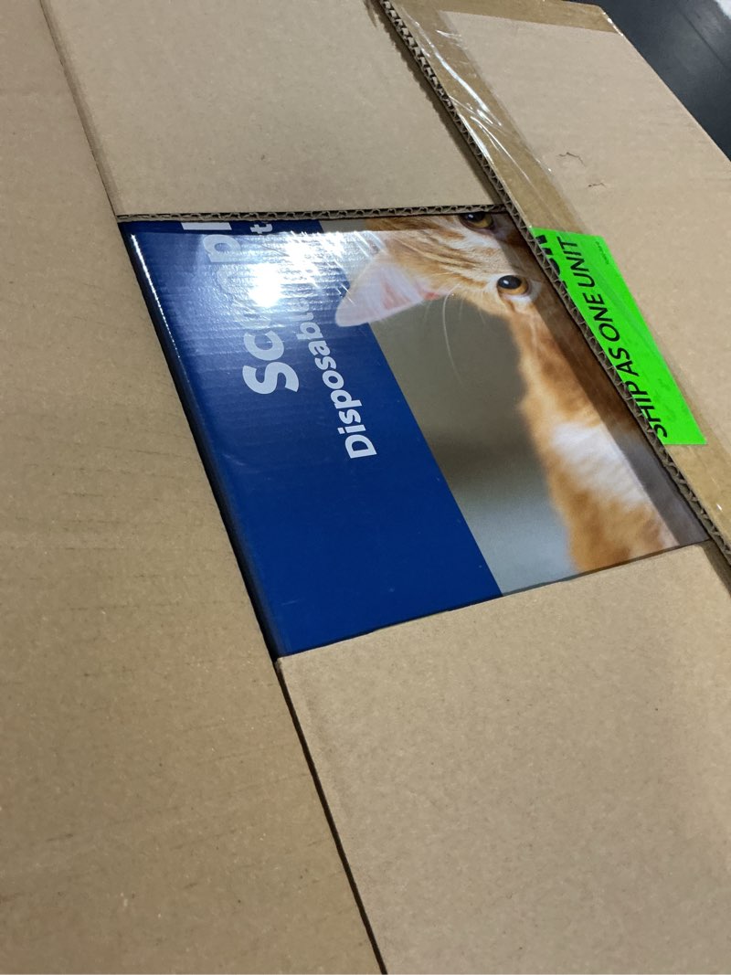 Condition photo showing Good Condition for PetSafe ScoopFree Disposable Crystal Cat Litter Tray - Easy Cleaning Box - Refill Tray for Electric Litter Box - Fresh Scent - 4.3 lb Bags - 3 Pack 3-Pack Premium Blue