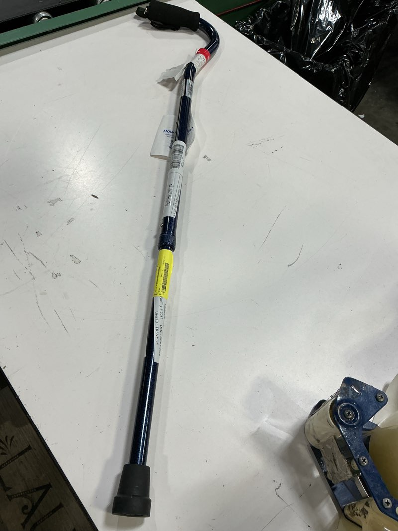 Condition photo showing Good Condition for equate mobility offset handle cane, ice blue