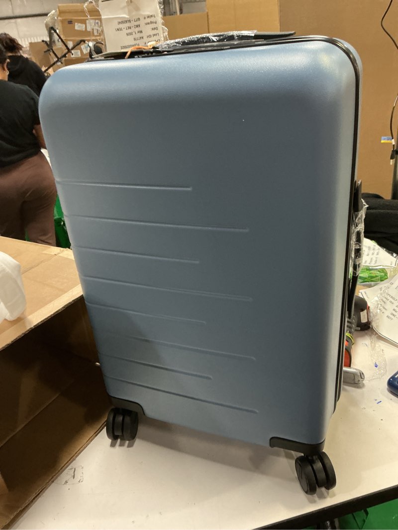Condition photo showing New/Like New for Expandable Small Carry-On Suitcase, Blue
