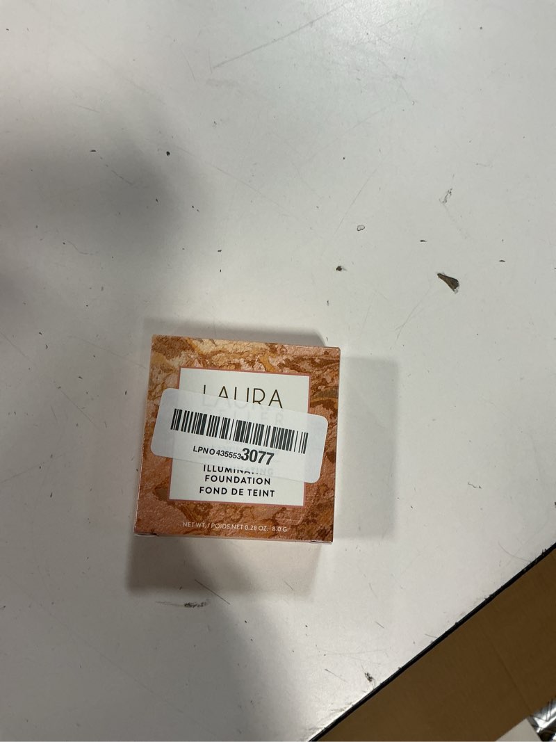 Condition photo showing New/Like New for laura geller new york baked balance-n-glow illuminating foundation - medium - buildable sheer to light coverage - satin finish