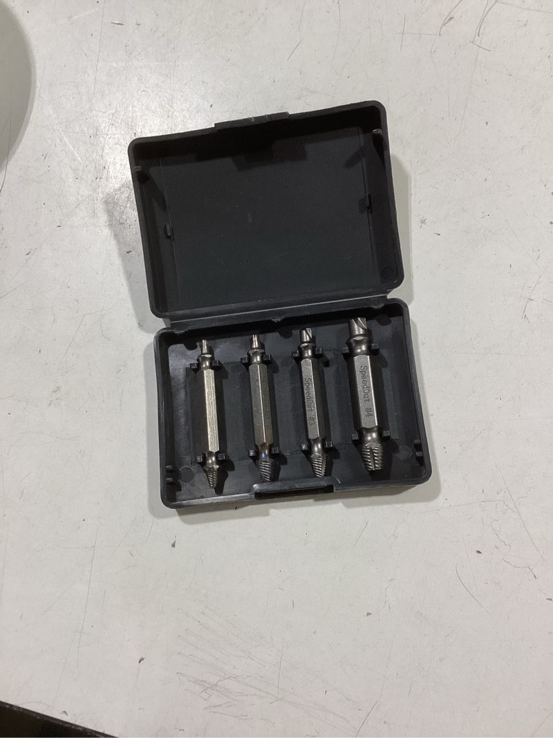 Condition photo showing Good Condition for speedout 4 -pack hss double-ended 2-in screw extractor set