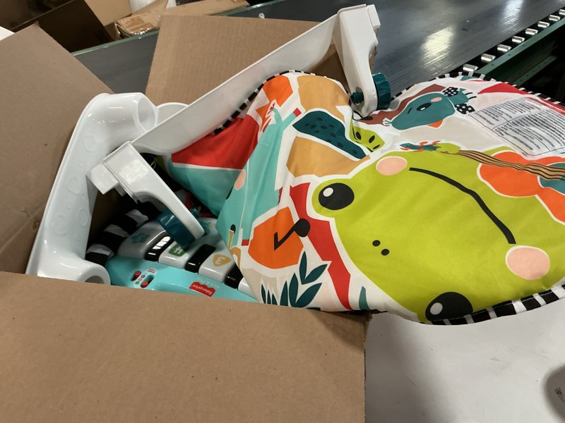 Condition photo showing As Is for Fisher-Price Glow and Grow Kick & Play Piano Gym (HVX56)