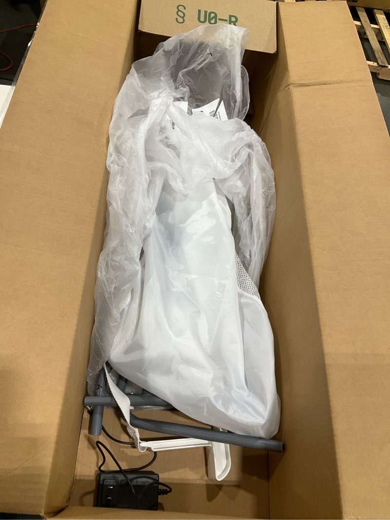 Condition photo showing As Is for Regalo Safety Swing Down Bed Rail Guard for Toddlers, Bed Safety Rail with Patented Gap Guard, Fits Twin, Full & Queen Mattress, White, Tested & Safe for 30 Years, American Designed, Family Owned 43 Inch