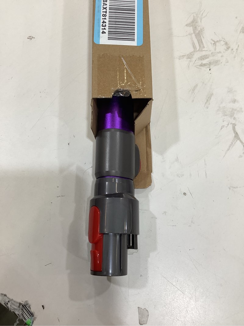 Condition photo showing As Is for Replacement Extension Wand Compatible With Dyson V7 V8 V10 V11 V15 Stick Vacuum Cleaners, Adjustable Tube Length 17.72"-27.56", Purple Accessories