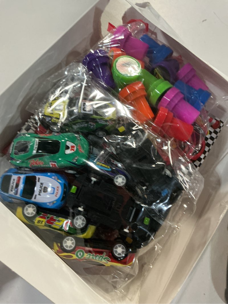 Condition photo showing New/Like New for cinrobiye 72 pcs race car coloring book bulk,checkered flags racing party favors goodie bags fillers, let's go racing birthday party supplies classroom reward prizes pinata gift for race fans