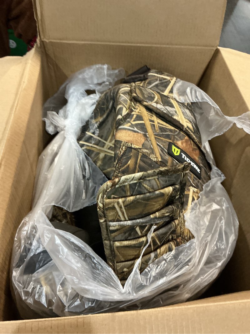 Condition photo showing Good Condition for TIDEWE Hunting Wader with 1400&1600G Insulation Rubber Boot, 5mm Neoprene Waterproof Chest Wader for Fishing, Hunting 12 1400g Next Camo Evo