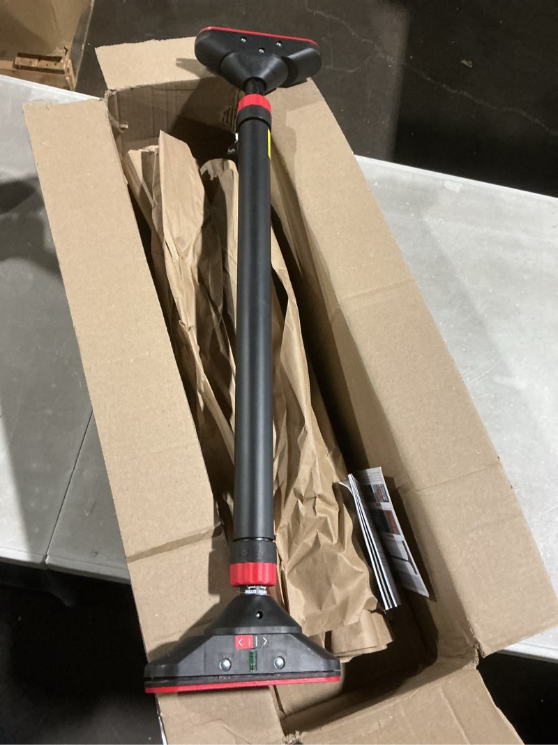 Condition photo showing Good Condition for pull up bar for doorway: sportneer strength training pull-up bars without screw - adjustable width locking mechanism chin up bar, thickened steel max limit 440 lbs upper body fitness pullup bars for home (black-red)