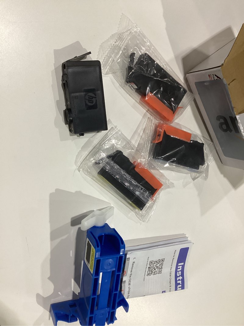 Condition photo showing As Is for 923 Ink Cartridges for HP Printers Compatible for HP 923 Ink Cartridges HP923 for HP Officejet Pro 8130e 8120e 8135e 8139e 8120e 8125e Printers (4 Pack 923 Ink Black Cyan Magenta Yellow Without Chip)