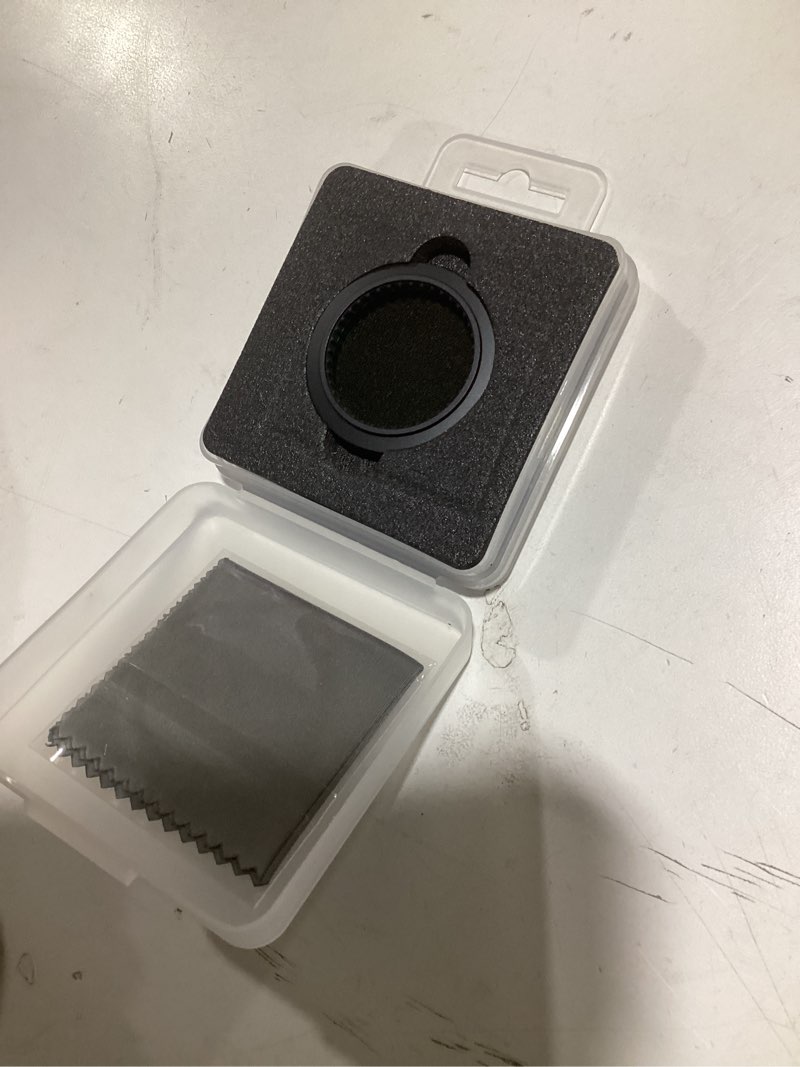 Condition photo showing Good Condition for k&f concept push in fit variable nd2-32 filter compatible with dji osmo action 5 pro, neutral density light reduction filter for omso action 4/3, multicoated hd optical glass action cam accessories