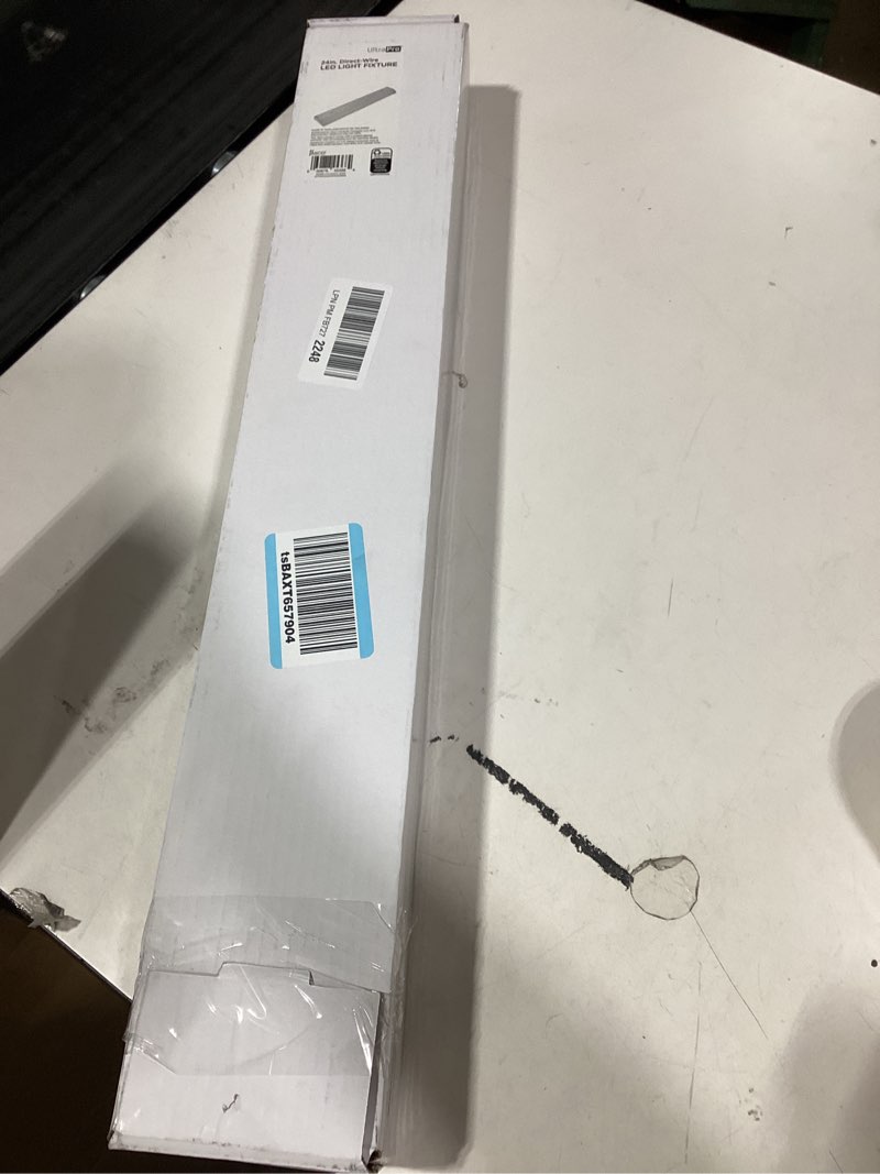 Condition photo showing As Is for UltraPro 24 inch Hardwired Under Cabinet Lights, 3 Color Settings - 2700K/4000K/5000K - Warm White, 