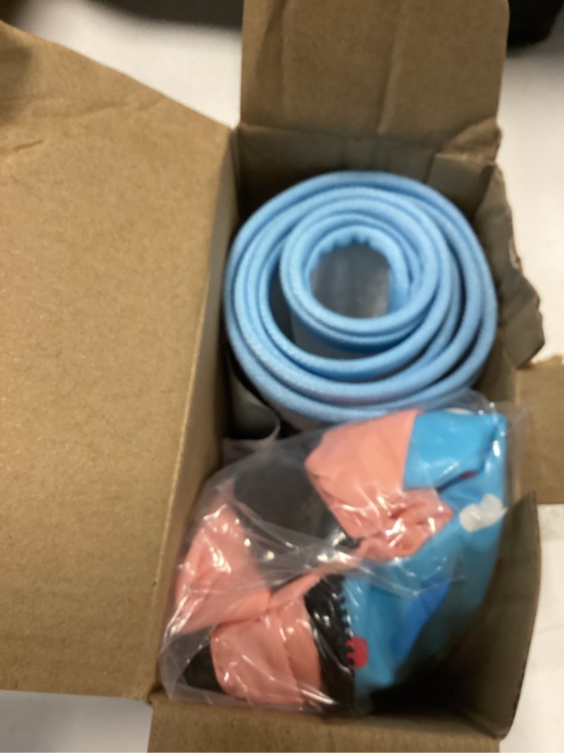 Condition photo showing New/Like New for supet raised inflatable dog cone collar to stop licking, soft dog cone alternative after surgery, doggie neck donut collar for small medium large dogs donut light blue m(neck 9"-12.5")