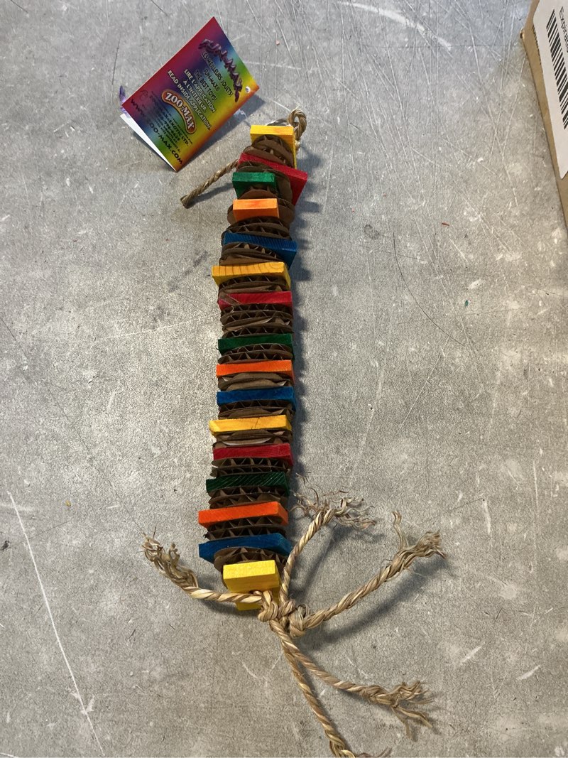 Condition photo showing New/Like New for FUN-MAX SLICE SHRED SMALL BIRD TOY (Similar To Stock Photo)