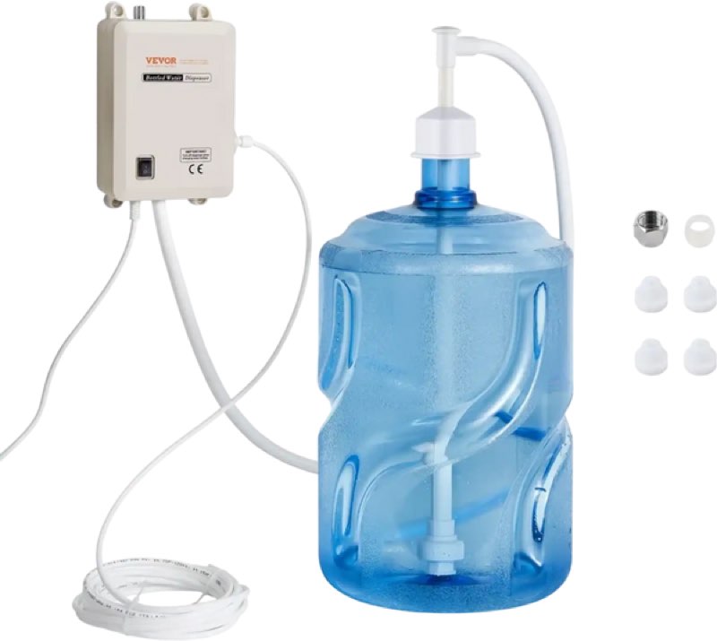 vevor bottled water dispenser pump system 5 gallon automatic electric water dispenser new
