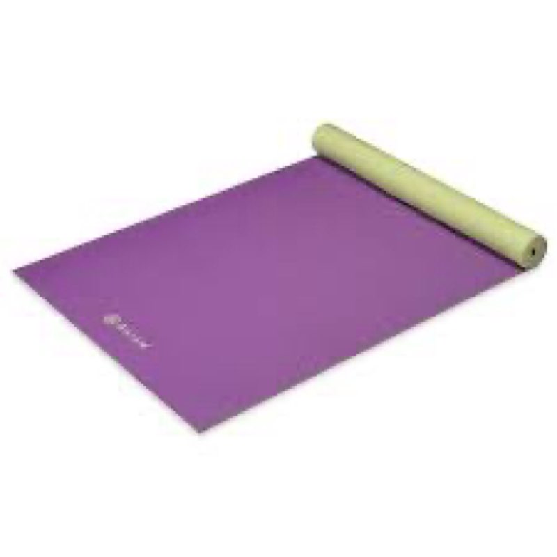 ( similar)Gaiam Yoga Mat - Premium 5mm Solid Thick Non Slip Exercise & Fitness Mat for All Types of Yoga, Pilates & Floor Workouts (68\\\" x 24° x 5mm)