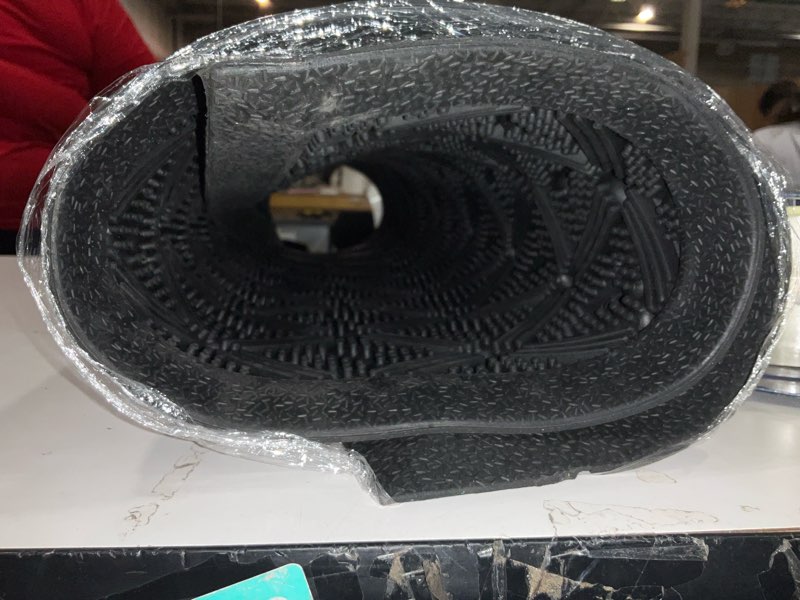 Condition photo showing As Is for floor mat