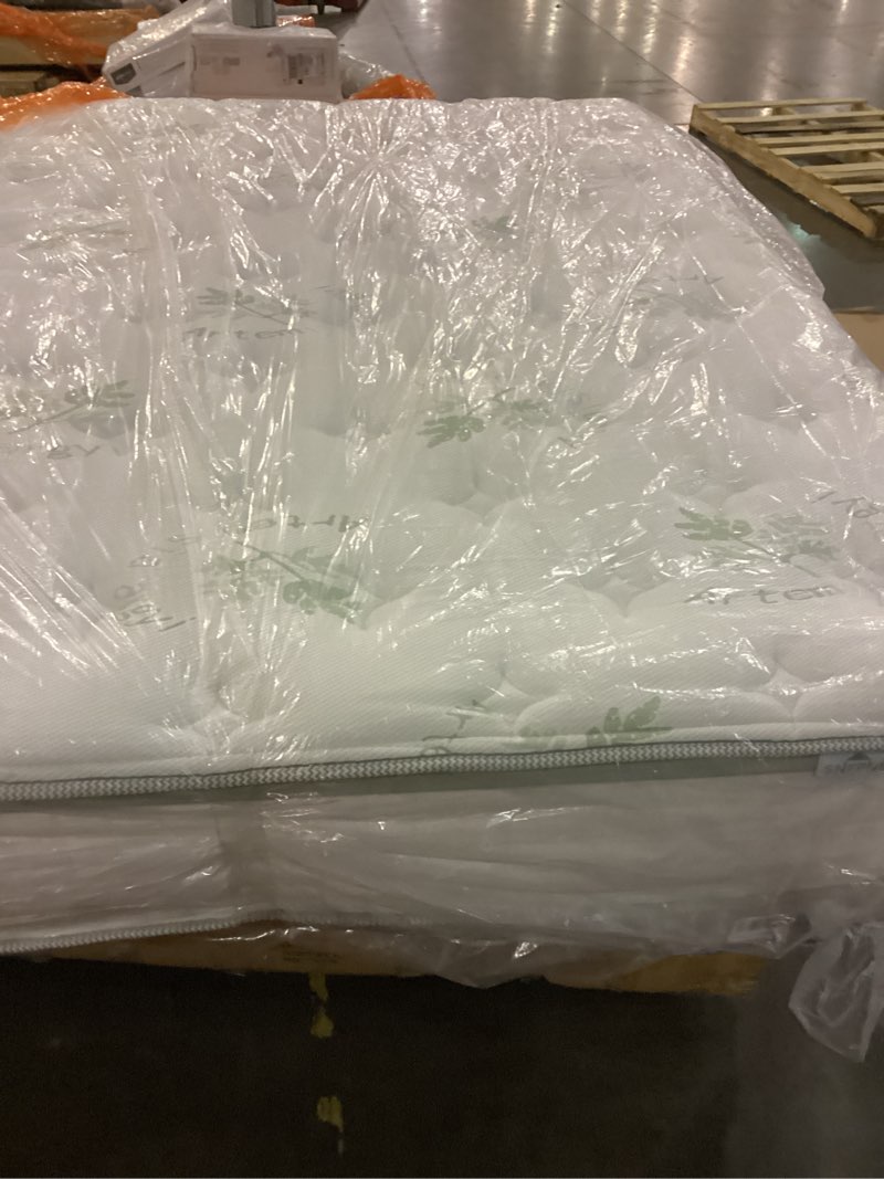 Condition photo showing As Is for On known size hybrid mattress