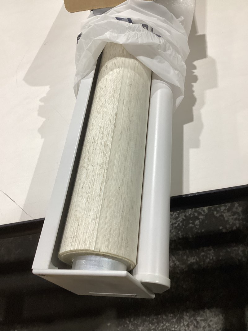 GHV Cordless zebra blinds for windows flaxen zebra shades light-filtering dual layer for home office (28in (W) x 64in (H))