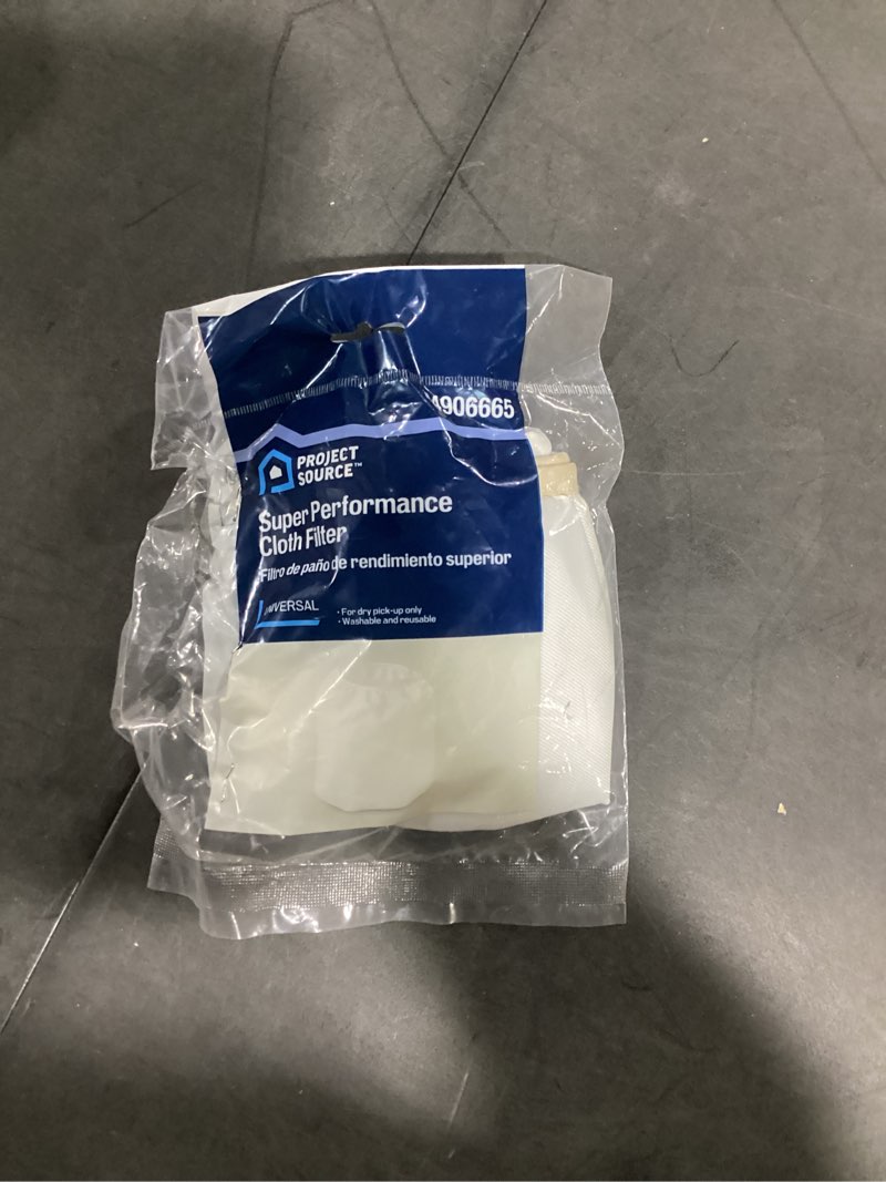 Condition photo showing Good Condition for project source reusable large dry shop vacuum pre-filter