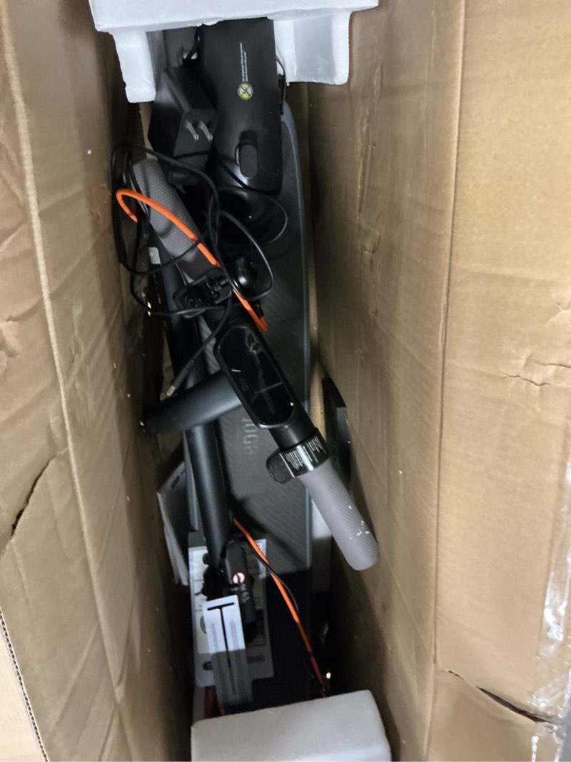 Condition photo showing As Is for Segway Ninebot E2 Plus II/E2 Pro/E3 Pro Electric Scooter, 15.5–20 MPH, Long Range, Dual Elastomer Suspension (E3 Pro only), Foldable Adult Scooter, UL 2272 & 2271 Certified E2P2 - 16 Miles