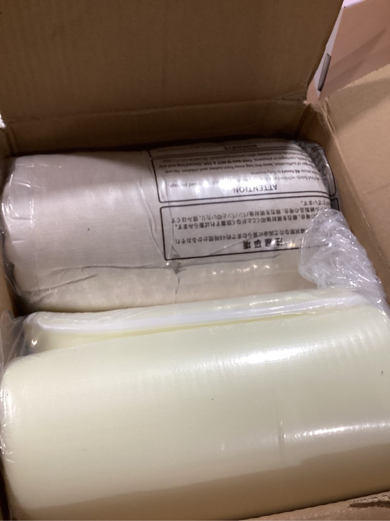 Condition photo showing New/Like New for havargo recliner cushions for elderly, 20x20x5 inch thick chair cushion patent design soft tufted dual layer booster seat cushions for seniors recliner risers beige 1p beige 20x20x5