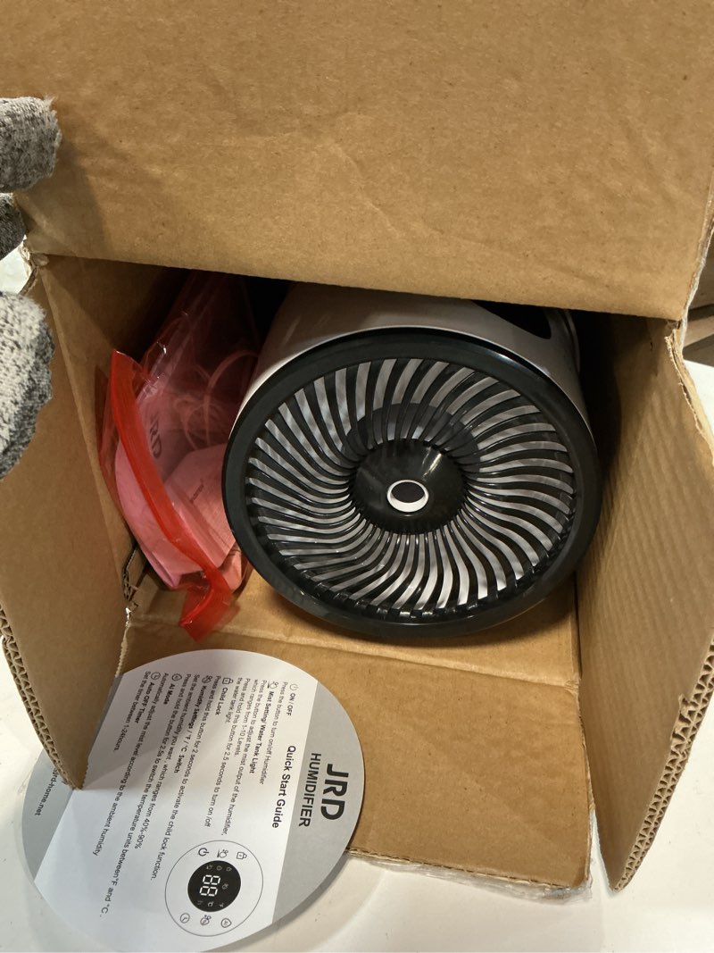 Condition photo showing Good Condition for JRD 8L/ 2.1Gal Humidifier Large Room, Ultrasonic Cool Mist for Bedroom, Quiet Humidifier with Remote Control, 10 Mist Modes, 24H Timer, 40H Run, AI Mode, Night Light for Home Office Baby Pets-White L-8L White