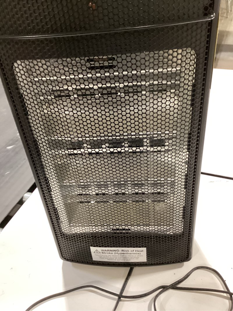 Condition photo showing Good Condition for utilitech 1500 -watt ceramic compact personal indoor electric space heater with thermostat