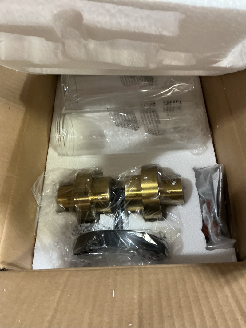 Condition photo showing item condition for emak black and gold vanity lights for mirror, modern 22 inch bathroom light fixtures with clear glass shade, 2-light cylinder wall sconce for bathroom, bedroom, hallway, vl085-bkbgd-2 black gold & clear glass 22 inch