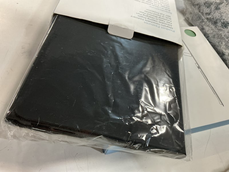 Condition photo showing New/Like New for Harvopu Compatible for iPad Air 11-inch/ 10.9" Air 5th 4th Generation Case with Keyboard - Backlit Detachable, Folio Cover with Pencil Holder for iPad Air 11 Inch M3/M2, Air 5 2022/ Air 4 (Black)