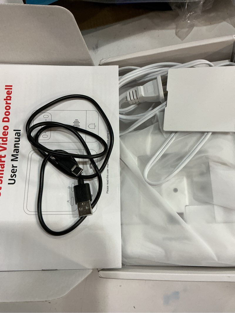Condition photo showing Good Condition for SwitchBot Video Doorbell Camera Wireless with Monitor, No Subscription, 4.3 Inch Screen, Battery Powered, Head-to-Toe View, 2K FHD, 2-Way Audio, Motion Detection, Works with Alexa/Goole/Home Assistant Video Doorbell Set