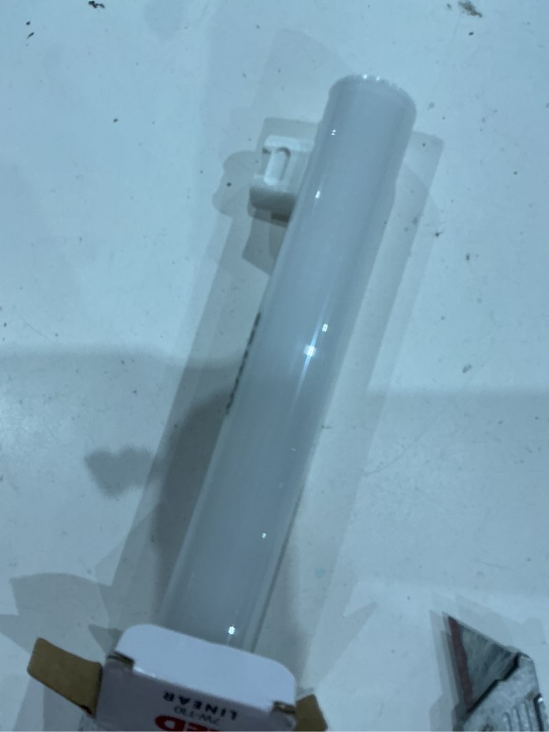 Condition photo showing Good Condition for satco s8189 t10 led linestra light bulb, s14s base, 7w, 30000 hour rating, 500l, warm white