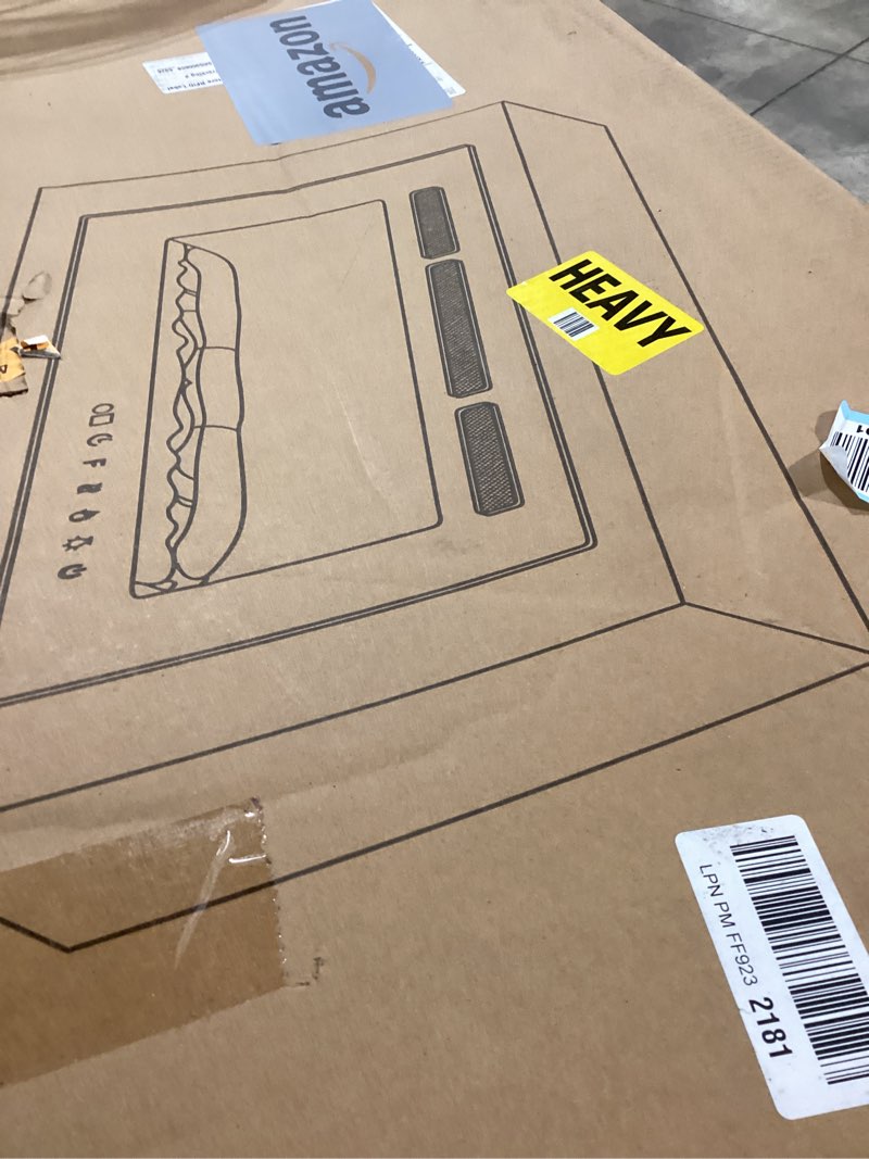 Condition photo showing New/Like New for BETELNUT 50" Electric Fireplace Wall Mounted and Recessed with Remote Control, 750/1500W Ultra-Thin 