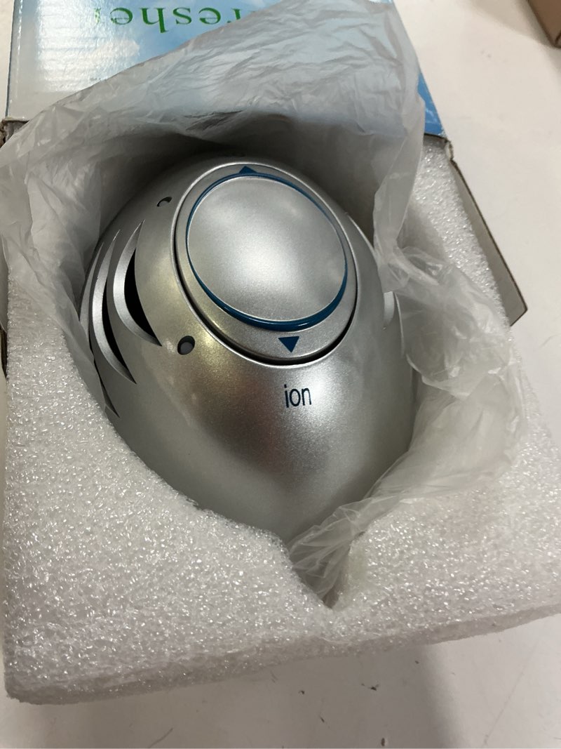 Condition photo showing Good Condition for golden wave sauna oxygen ionizer & air freshener - negative ion generator with ozone mode for odor reduction, sauna accessories for infrared, steam & barrel sauna, ultra-quiet operation ionizer w/ adpt