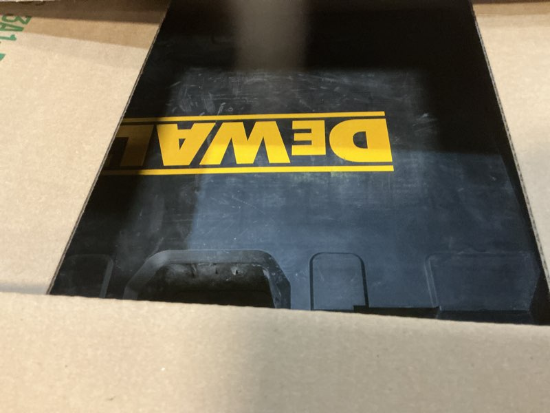 Condition photo showing As Is for DEWALT SDS MAX Hammer, 10.5 Amp, 7.1 Jouls, 12 LB, Reduced Vibration Control, Corded (D25810K)