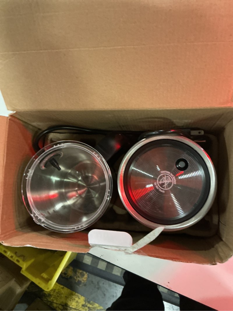 Condition photo showing Good Condition for milk frother and steamer, large capacity & detachable electric milk frother, automatic warm and cold foam maker, hot chocolate maker, stainless steel jug, 30.44oz./900ml
